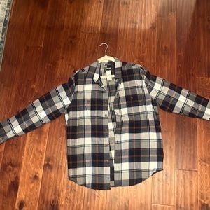 EXPRESS Flannel shirt Sz Lrg ( BRAND NEW wit Tags )